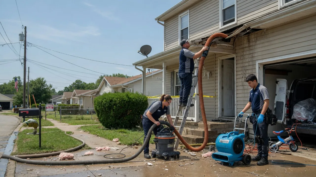 Water Damage Restoration in Lansing, IL near me
